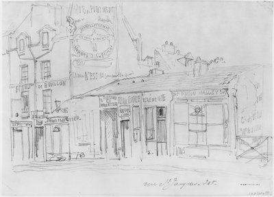 Album der Belagerung von Paris, Rue Saint-Jacques von Gustave Dore